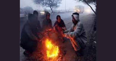 पश्चिमी चक्रवाताचा परिणाम…!राज्यात कडाक्याची थंडीने जोर धरला.